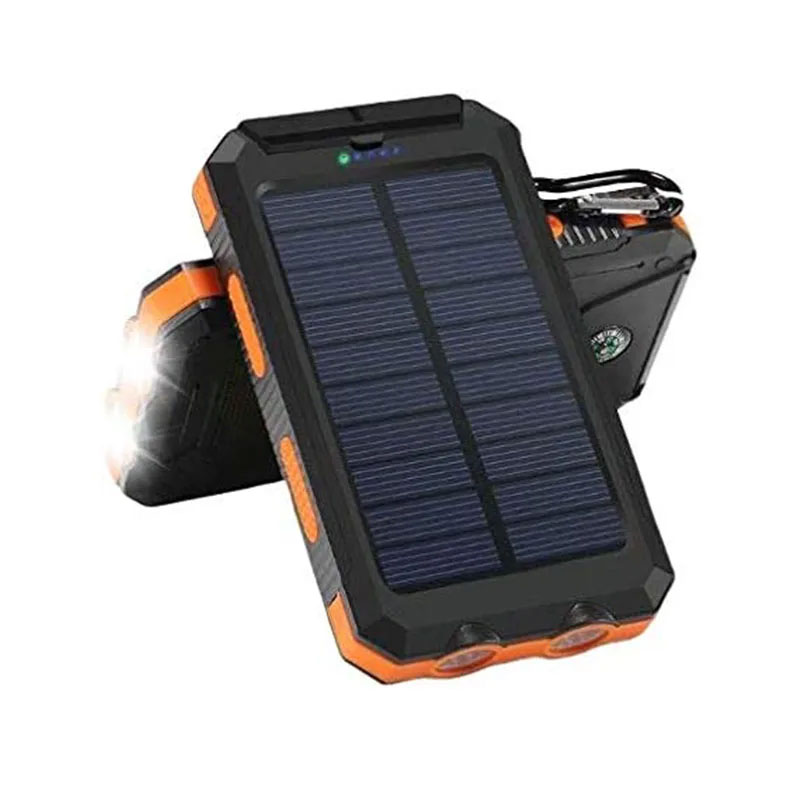 Solar Panel Power Bank 10000mAh